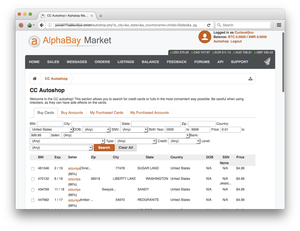 Versus Project Darknet Market